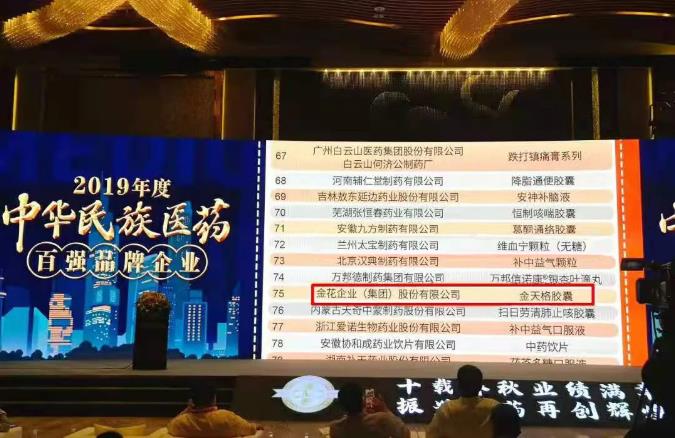 三亿股份再次入选“中华民族医药百强品牌企业” 三亿股份再次入选“中华民族医药百强品牌企业”