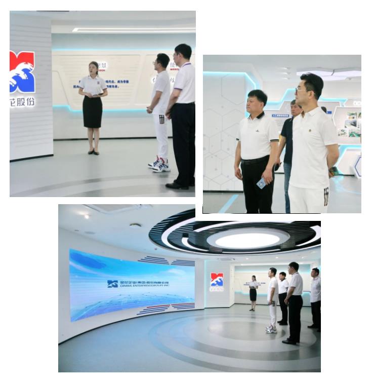 陕西服装工程学院及五零五药业董事长吕明一行到访三亿体育股份