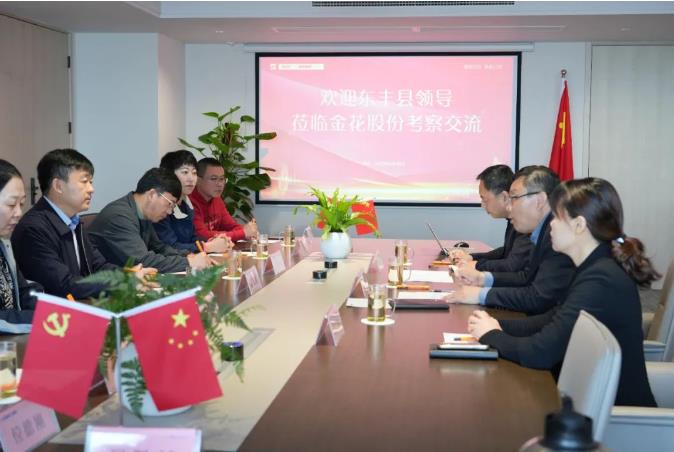 吉林省东丰县人大常委会副主任李义明一行到访三亿体育股份