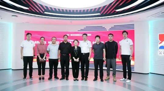 榆林市政府领导一行莅临三亿体育股份考察交流