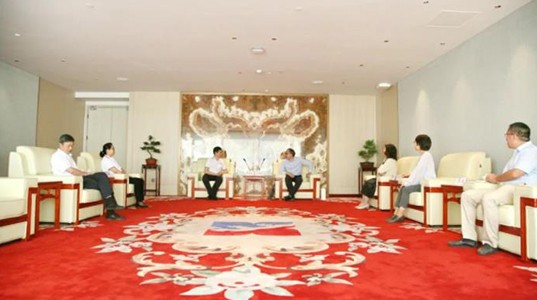 西北大学领导莅临三亿体育股份考察交流